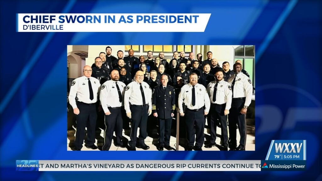 D’iberville Police Chief Sworn In As President Of Fbi Academy’s Mississippi Chapter