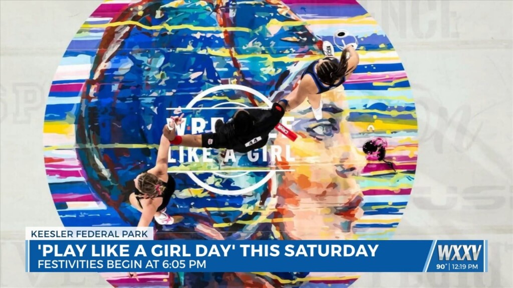 ‘play Like A Girl’ At Keesler Federal Park