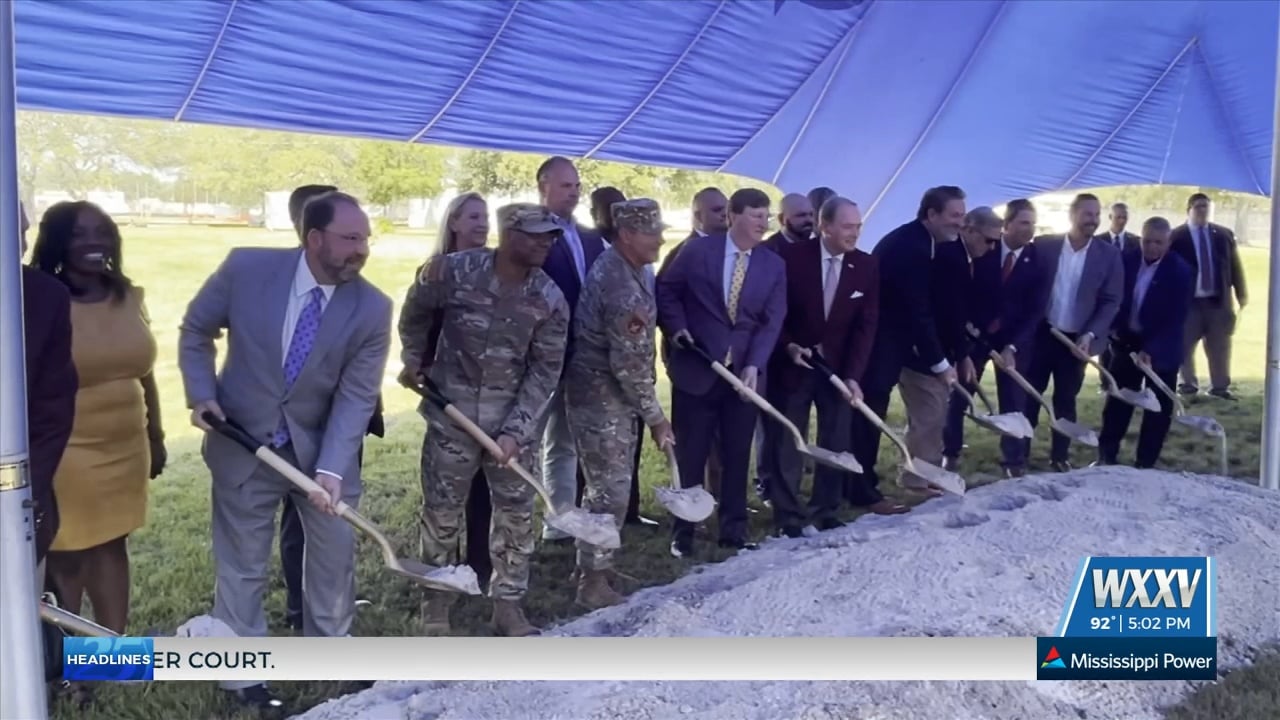 Groundbreaking for Mississippi Cyber and Tech Center in Biloxi