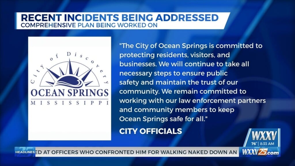 City Of Ocean Springs Working On Comprehensive Plan To Address Recent Issues