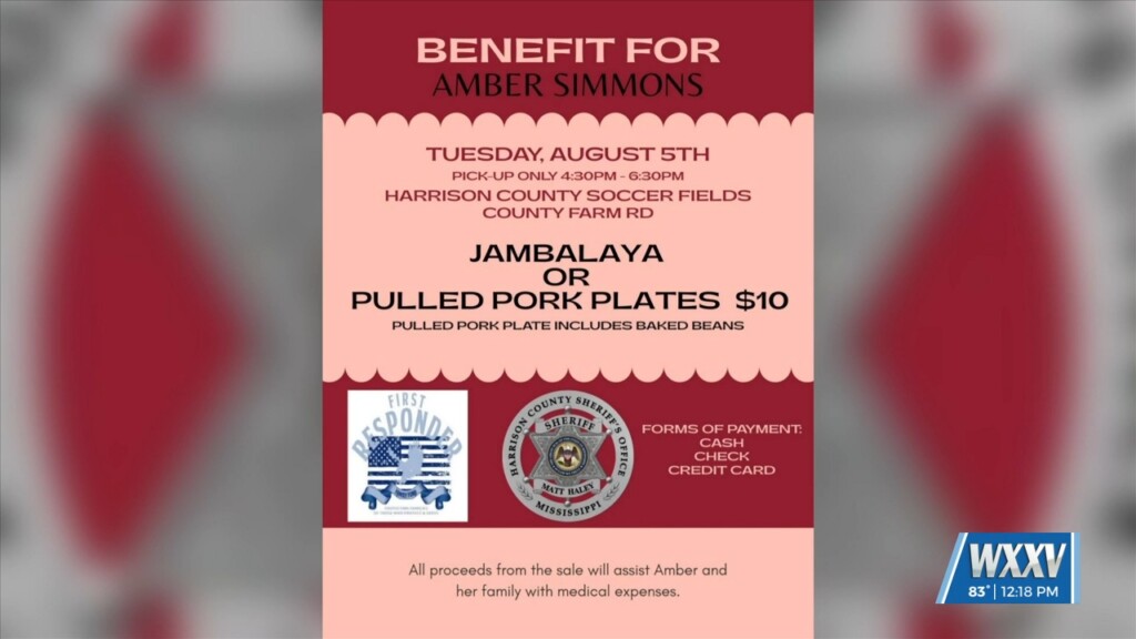 Benefit For Harrison County Sheriff’s Deputy Amber Simmons