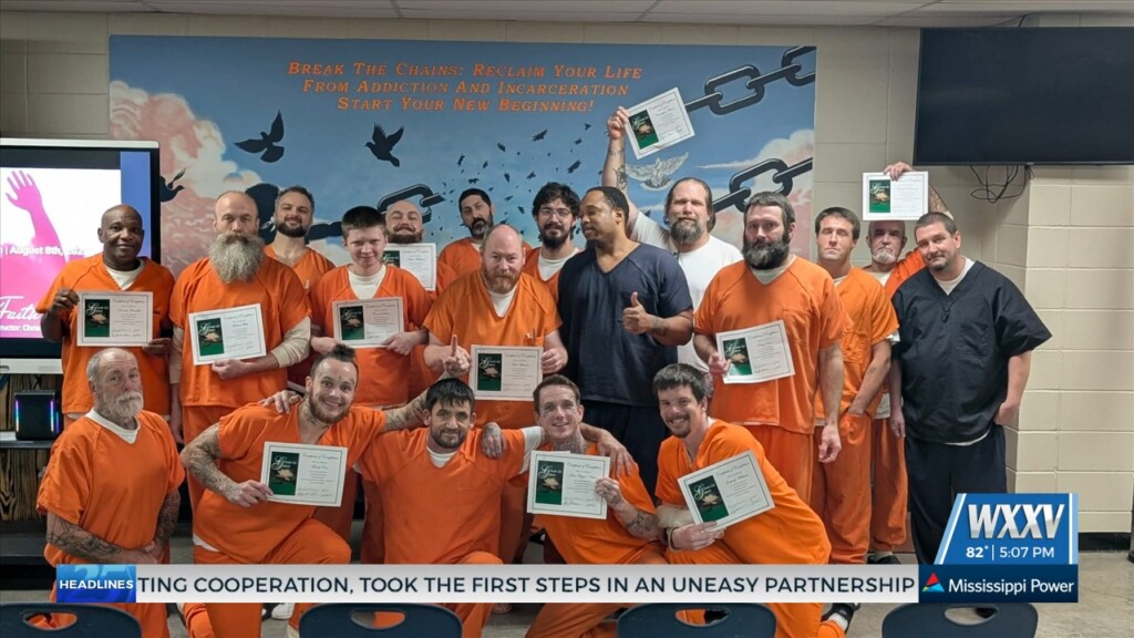 Inmates Complete Grow In Grace Discipleship Program