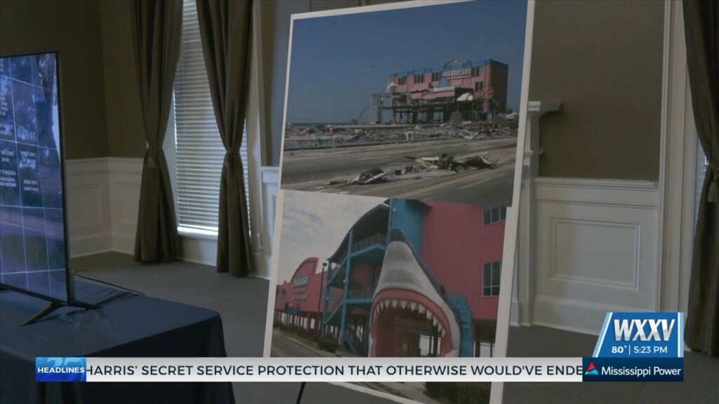 City Of Biloxi Holds Hurricane Katrina Remembrance Ceremony