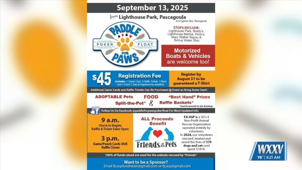 Paddle For Paws Benefiting Jackson County Animal Shelter