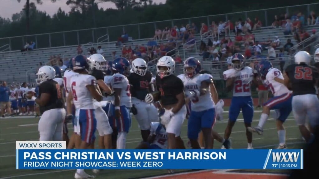 West Harrison Shuts Out Pass Christian, 17 0, In Week 0 Jamboree
