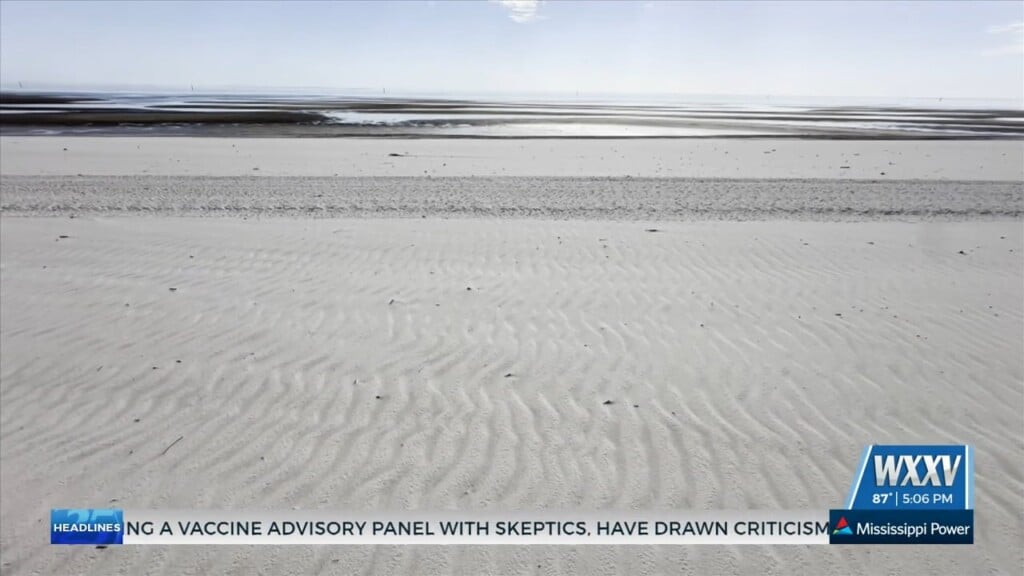 $50 Million Beach Replenishment Project In Harrison County