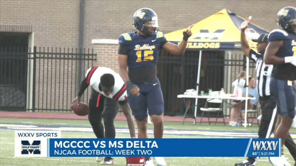 Ms Gulf Coast Community College Football Dominates Ms Delta 58 13!
