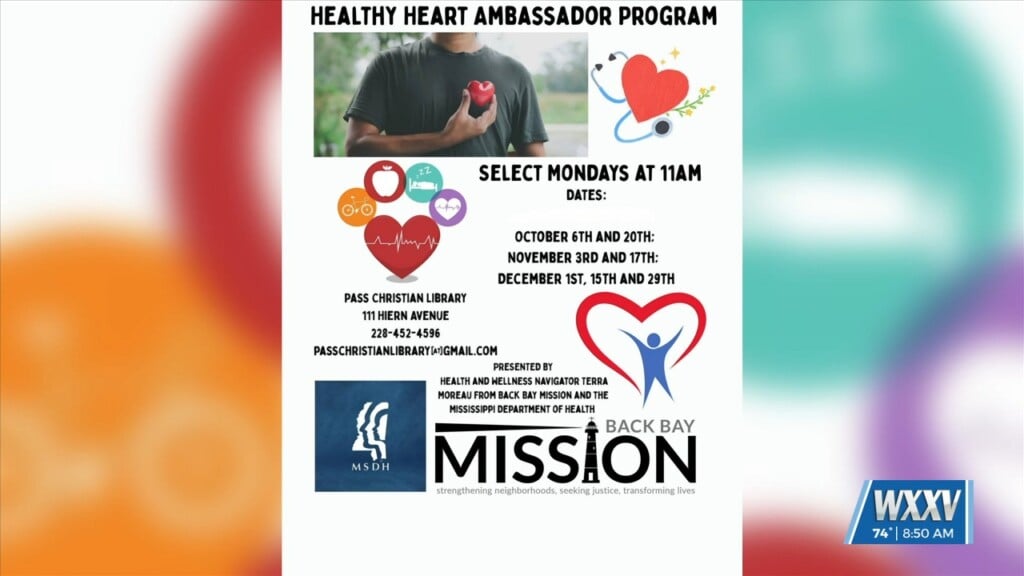 Back Bay Mission And Pass Christian Library Team Up For Heart Healthy Ambassador Program