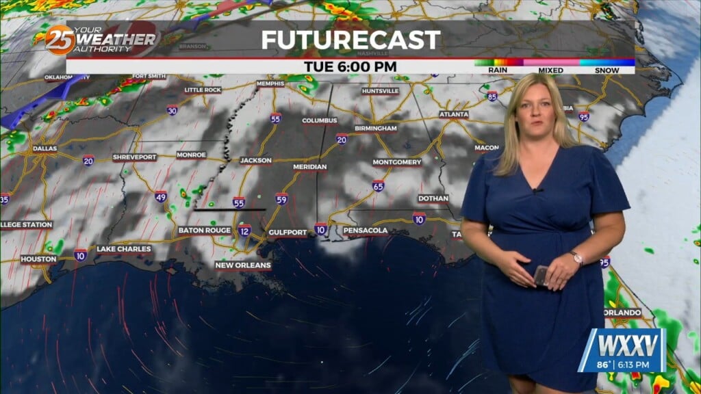 9/22 Another Humid Day On Tuesday With The Chance For A Few Showers