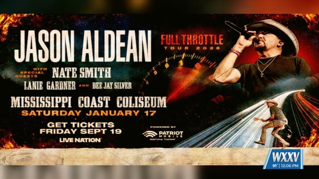 Jason Aldean Coming To The Coast Coliseum
