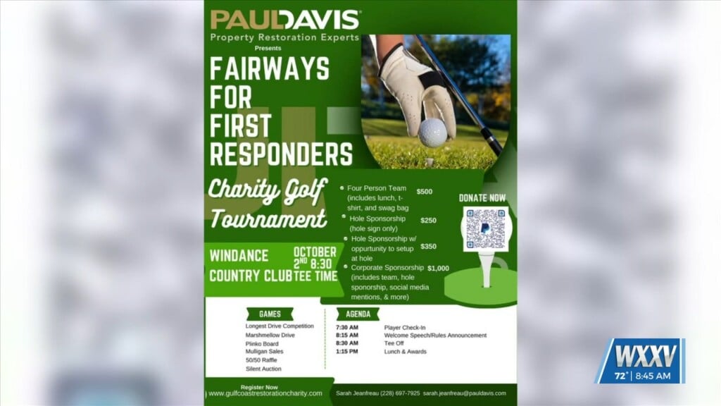Fairways For First Responders Taking Place Next Week