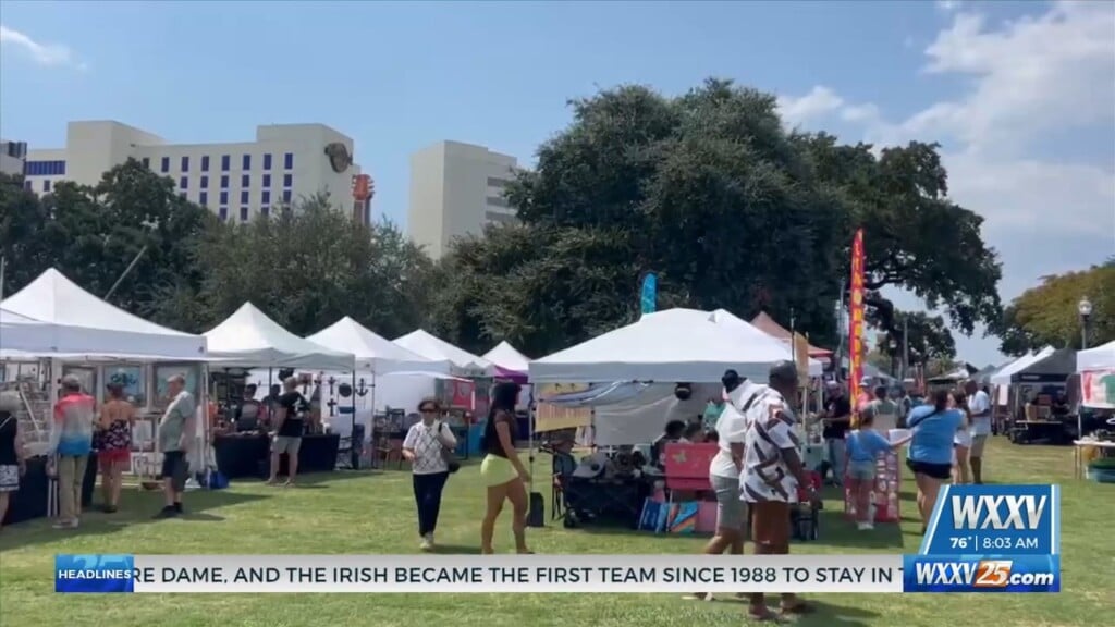 Crowds Flock To The 44th Biloxi Seafood Festival