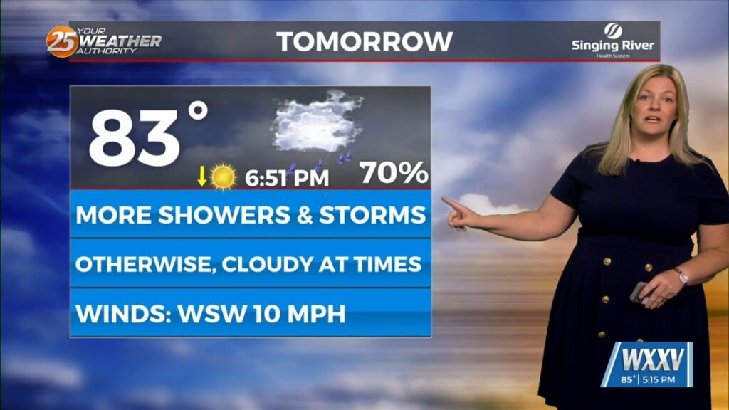 9/24 More Showers And Storms Possible Thursday