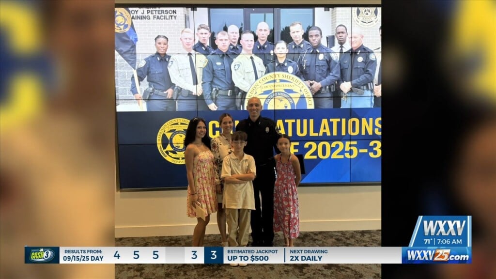 D’iberville Officer Graduates From Academy