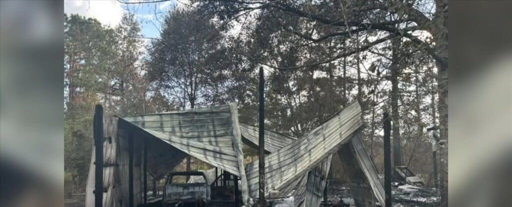 Shed Fire Reported In Helena Area In Jackson County