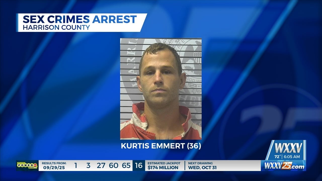 Harrison County man arrested on sex crimes involving a child - WXXV News 25