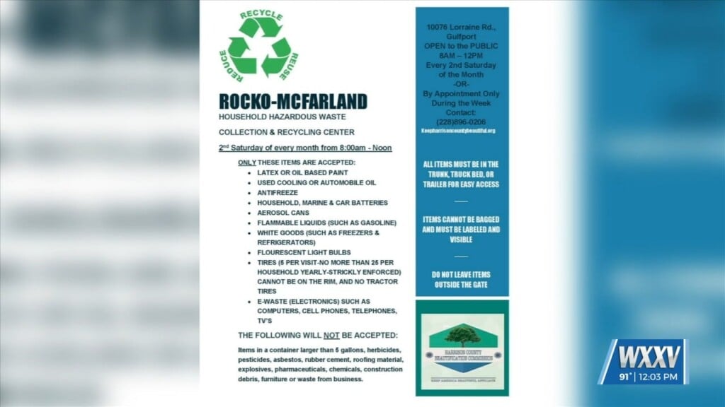 Hazardous Waste Collection Day On Saturday