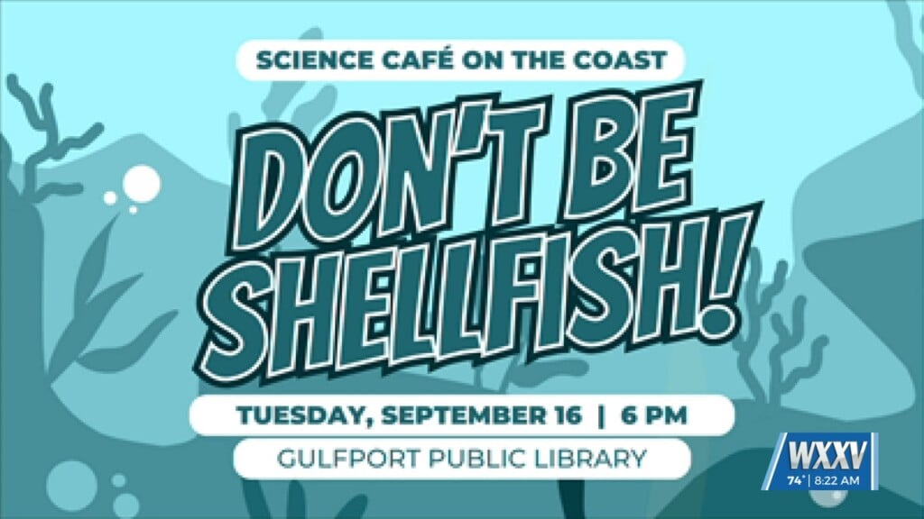 Science Café On The Coast: Don’t Be Shellfish