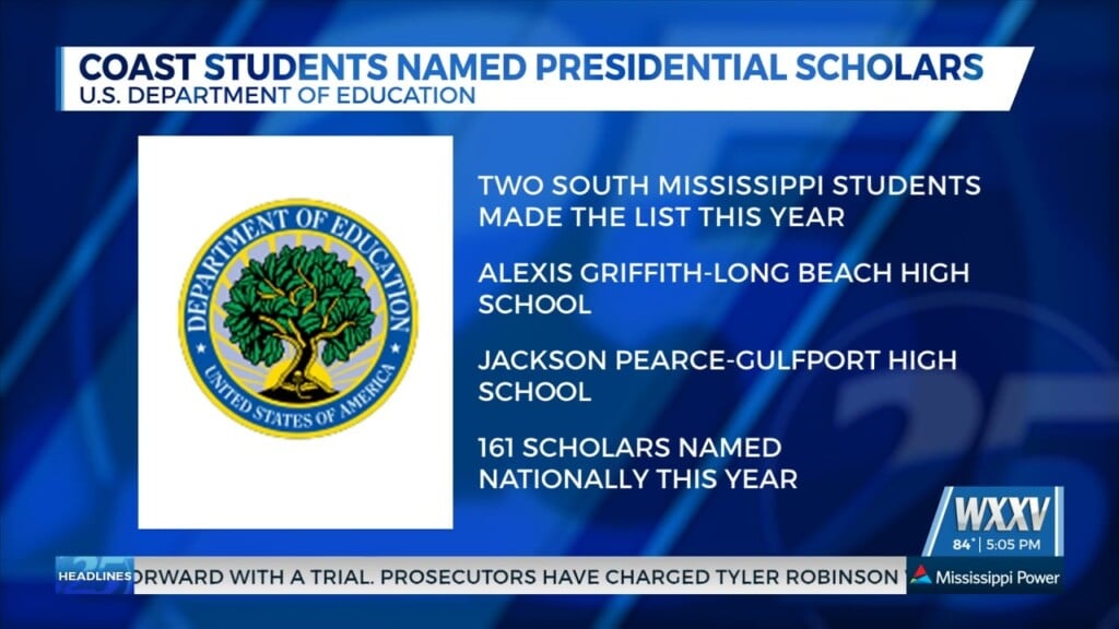 Two Coast Students Named U.s. Presidential Scholars