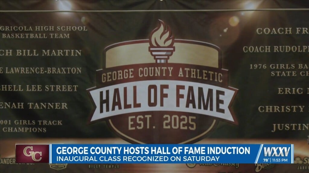 George County High School Hosts Inaugural Hall Of Fame Induction Ceremony