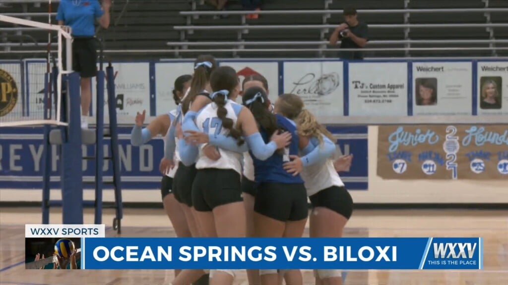 Ocean Springs Volleyball Dominates Biloxi 3 0 In 7a Showdown