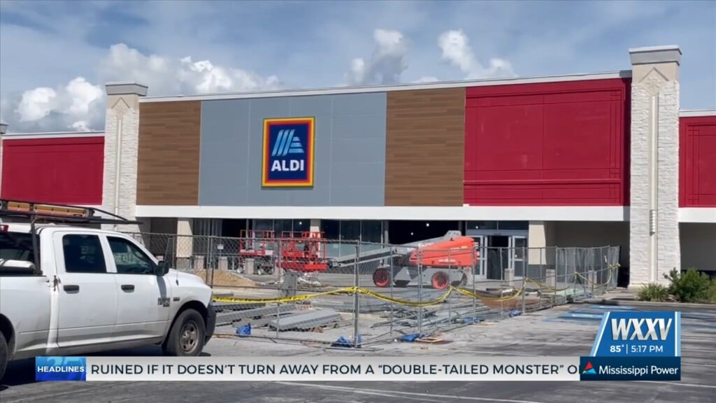 Signage Goes Up For Second Aldi Location In Ocean Springs