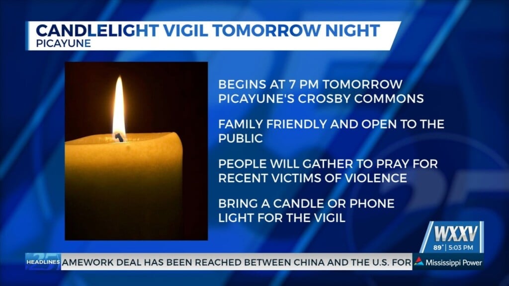 Candlelight Vigil For Victims Of Violence