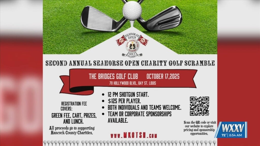 Mystic Krewe Of The Seahorse Hosting Golf Tournament On October 17th