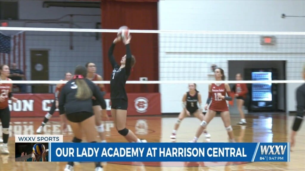 Our Lady Academy Wins Battle Of Coast's Top Volleyball Teams, Defeating Harrison Central 3 0