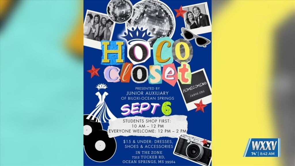 Junior Auxiliary Of Ocean Springs Biloxi Hosting Homecoming Closet