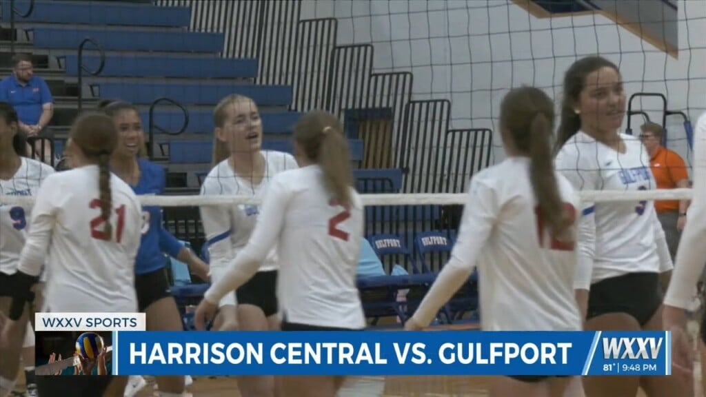 Gulfport Volleyball Takes Down Harrison Central In District Matchup, 3 1