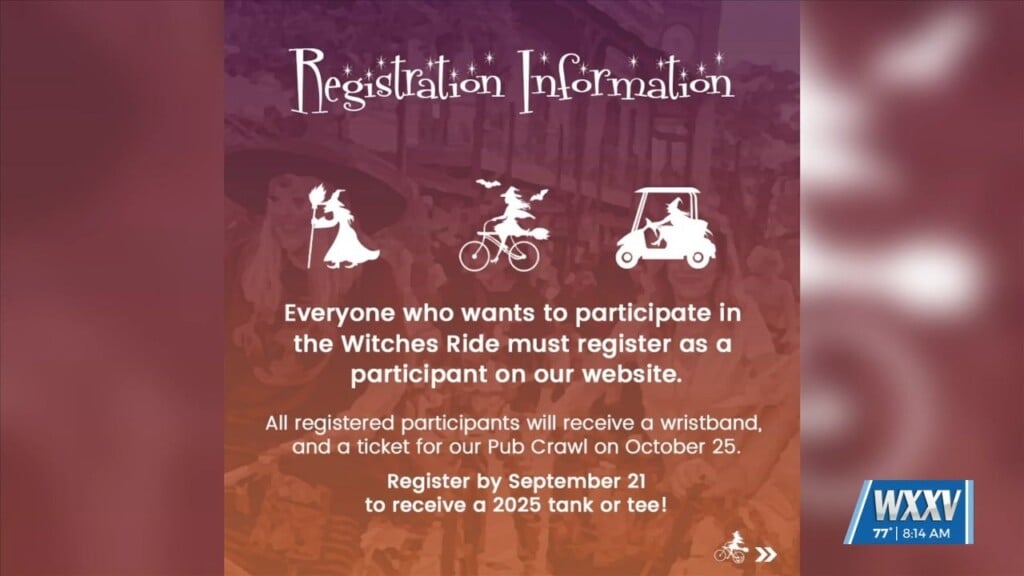 Registration For Witches Ride Of Ocean Springs Now Open