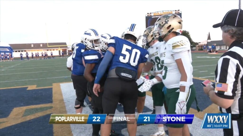 Poplarville Escapes Stone On The Road 22 To 21 In Week Two