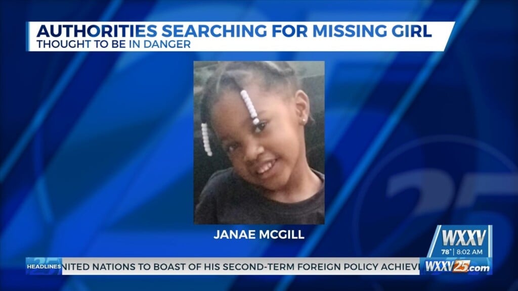 Authorities Searching For Missing Girl From Jackson