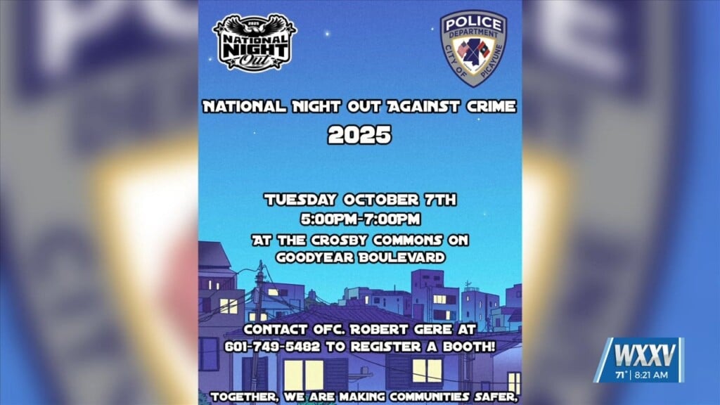 Picayune Pd Hosting Night Out Against Crime