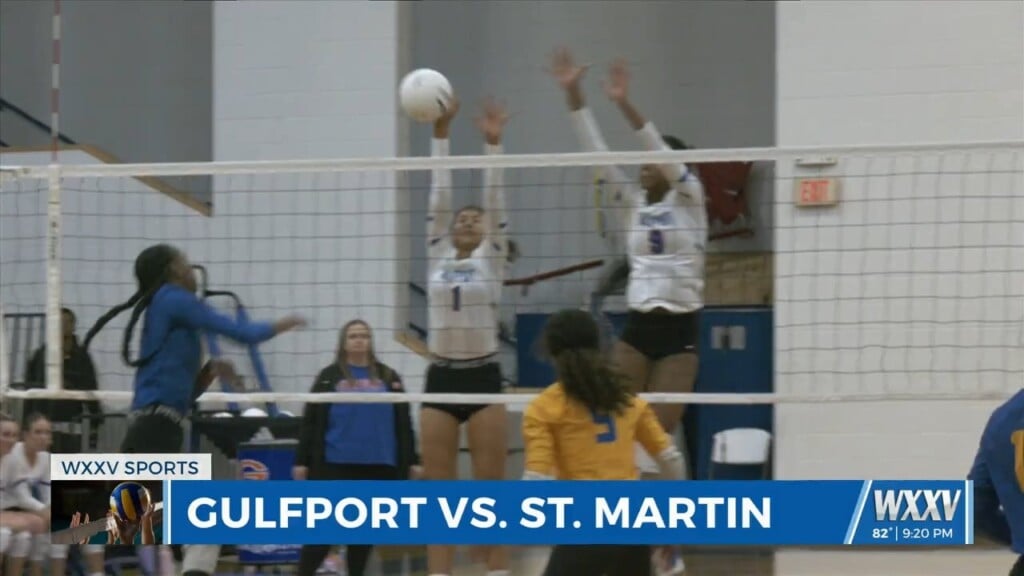 Gulfport Volleyball Defends Home Court In 3 0 District Win Over St. Martin