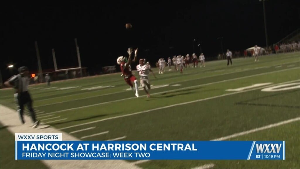 Harrison Central Rolls Hancock, 31 14, For First Win Of The Season
