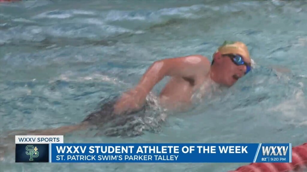 Introducing Our Wxxv Student Athlete Of The Week, St. Patrick's Parker Talley!