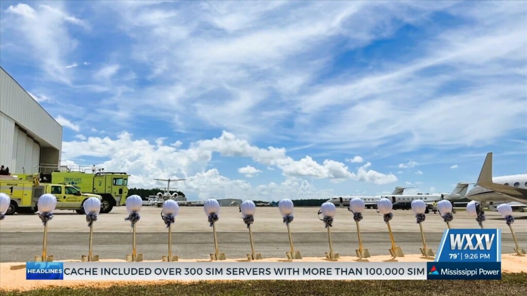 Groundbreaking For Trent Lott Airport Project In Moss Point