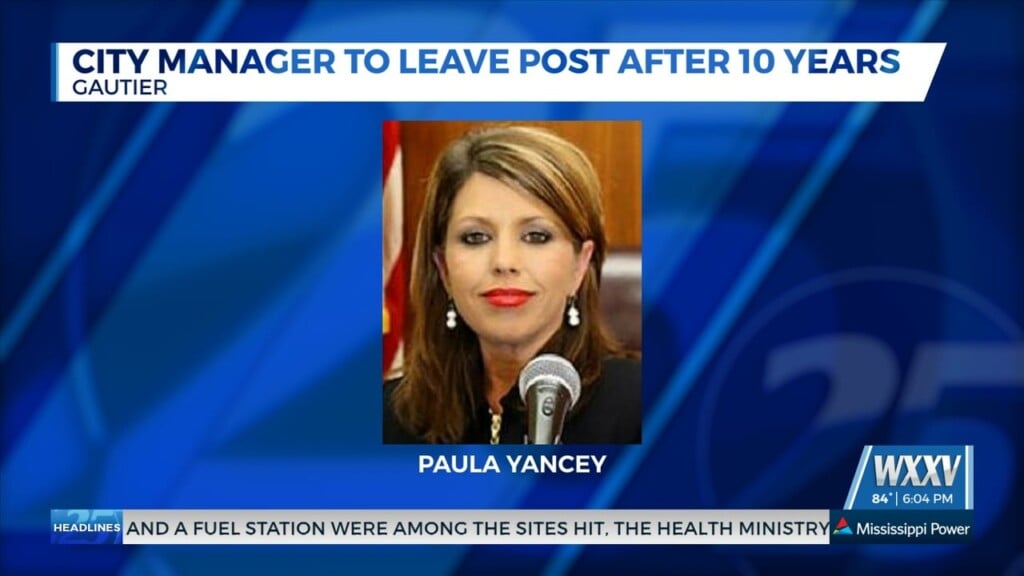 Gautier City Manager To Leave Post After Ten Years
