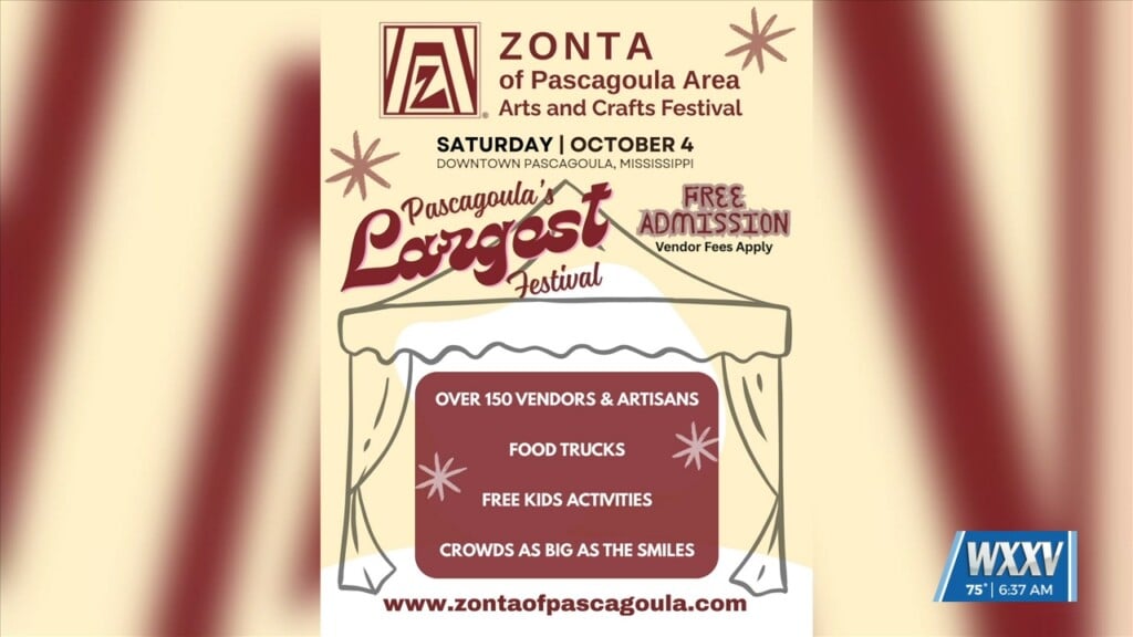Zonta Arts And Craft Festival Taking Place In Pascagoula