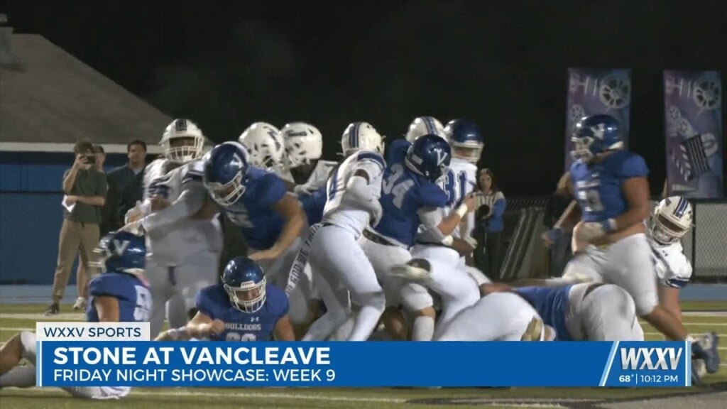 Stone Remains Atop District Throne With 30 23 Win Over Vancleave