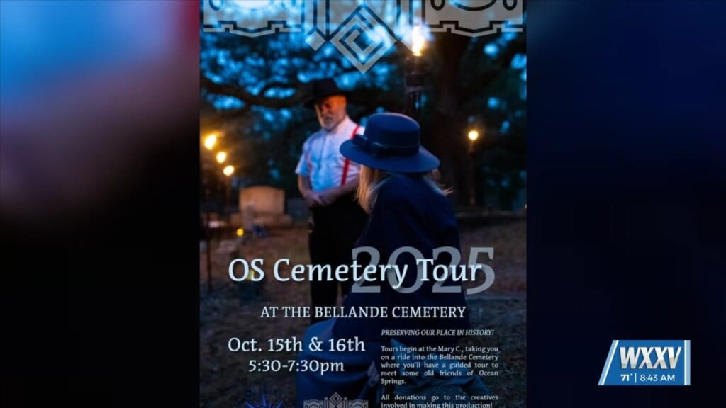 Ocean Springs Cemetery Tour Taking Place In October
