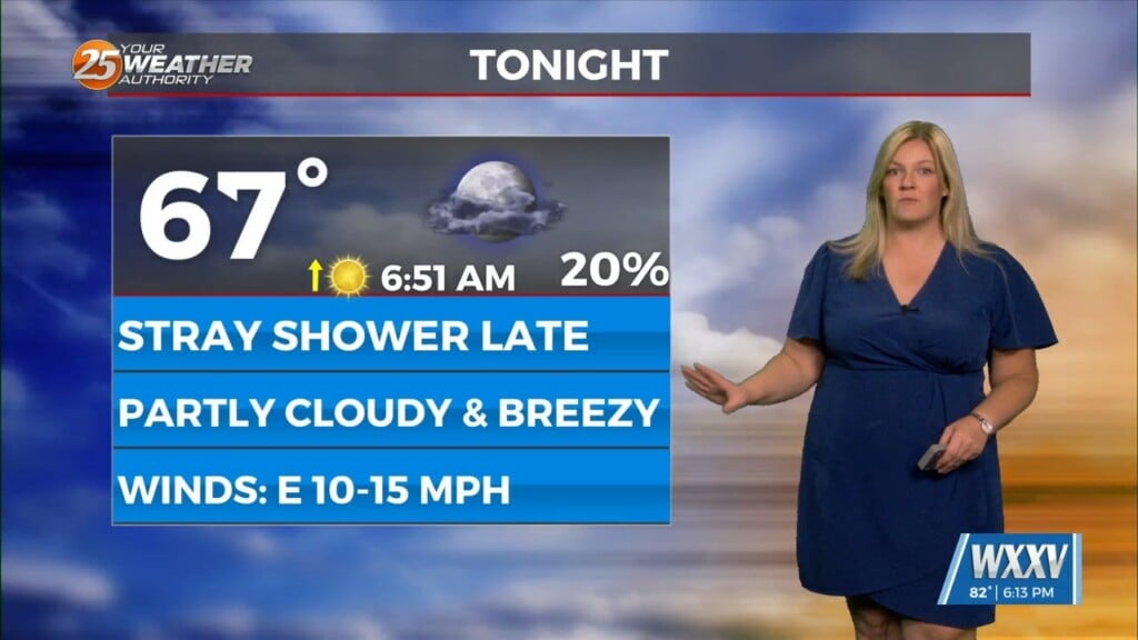 10/2 Nice Tonight, Rain Chances Increase Sunday