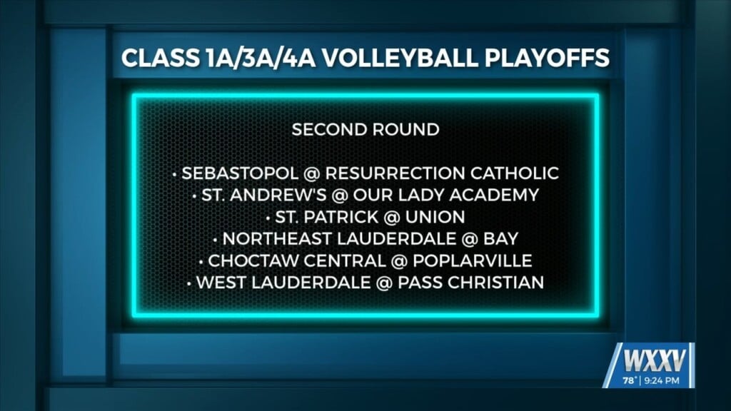 18 South Mississippi High School Volleyball Teams Taking The Court For Mhsaa Playoffs