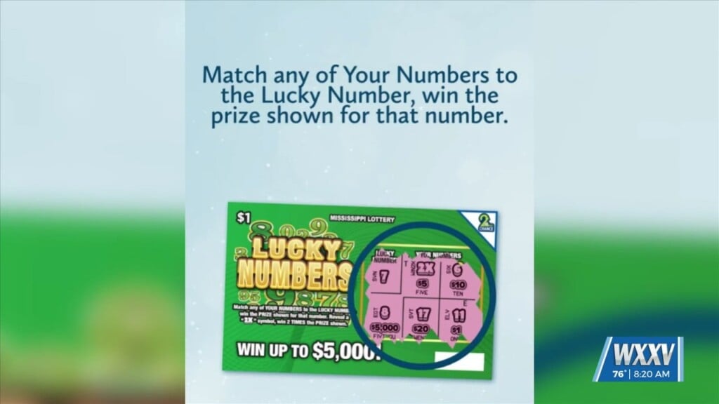 Mississippi Lottery Offering New Games This Month