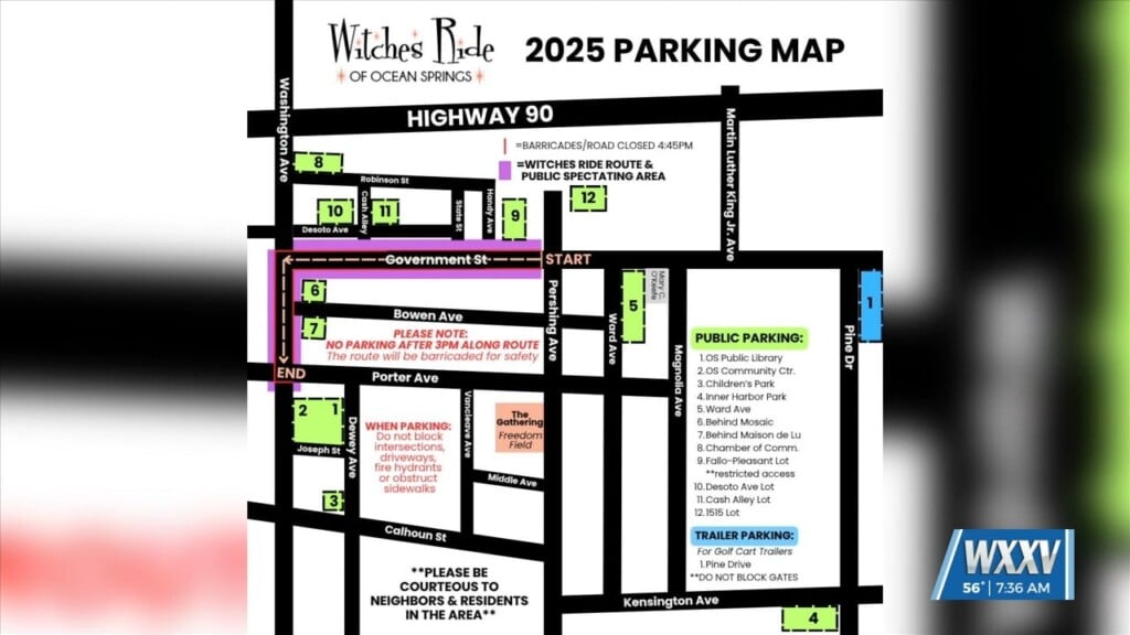 Ocean Springs Witches Ride Taking Off In Downtown Saturday