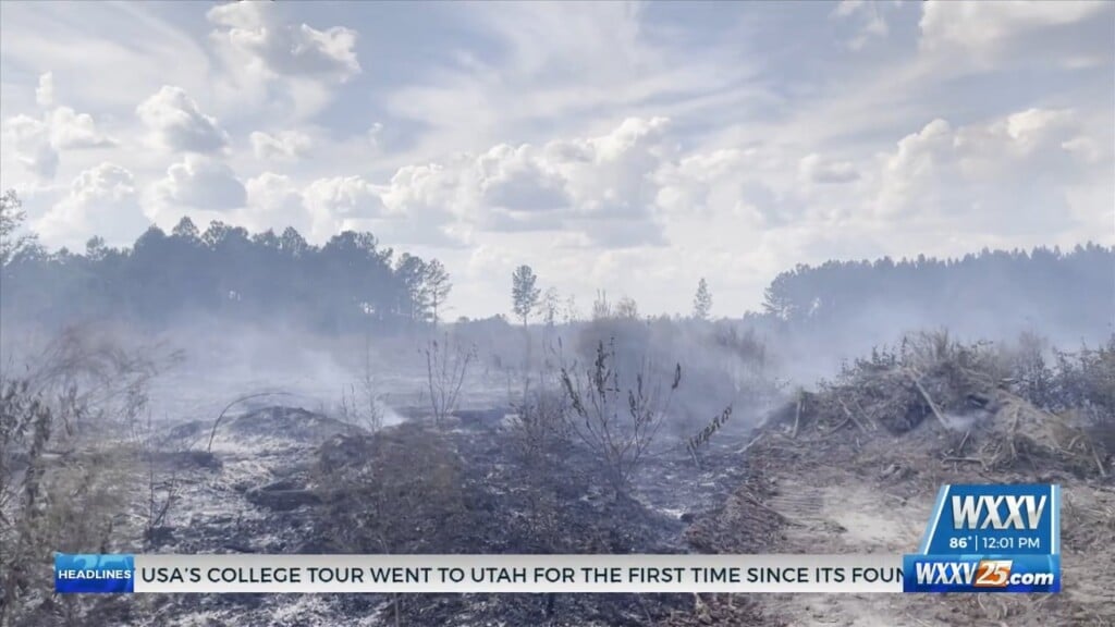 Large Brush Fire In Harrison County Completely Under Control