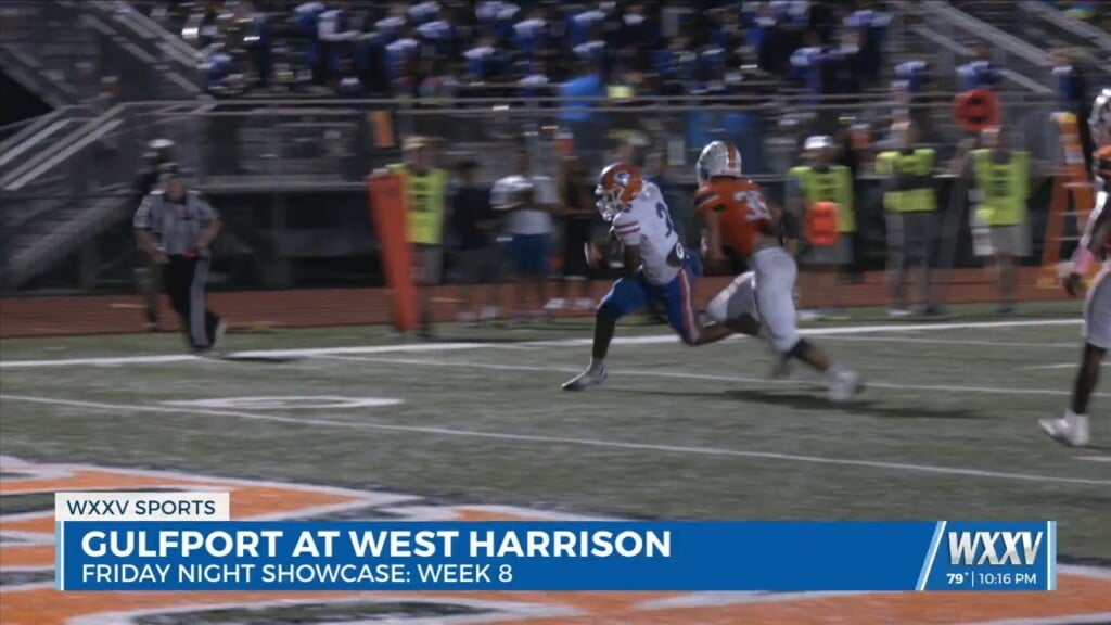 Gulfport Improves To 3 0 In District Play With 42 14 Takedown Of West Harrison