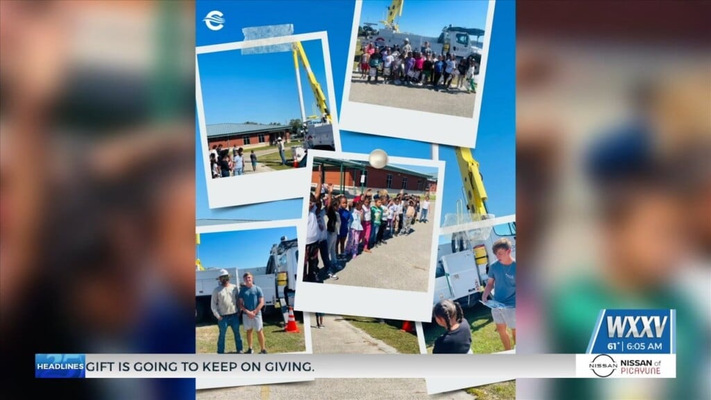 Local Student Organizes Special Meeting With Linemen At School